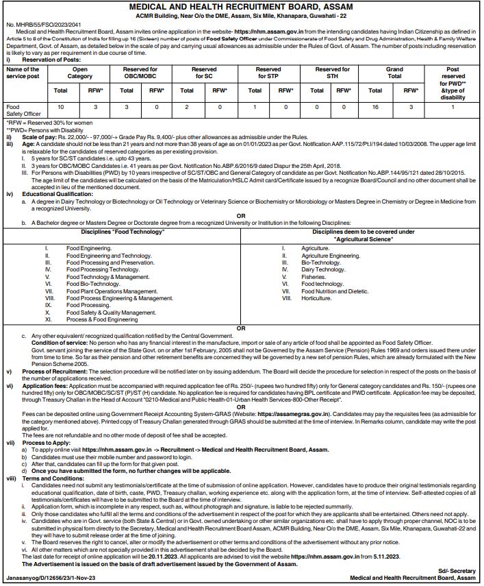 medical and health recruitment